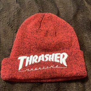Red Thrasher Beanie | Poshmark